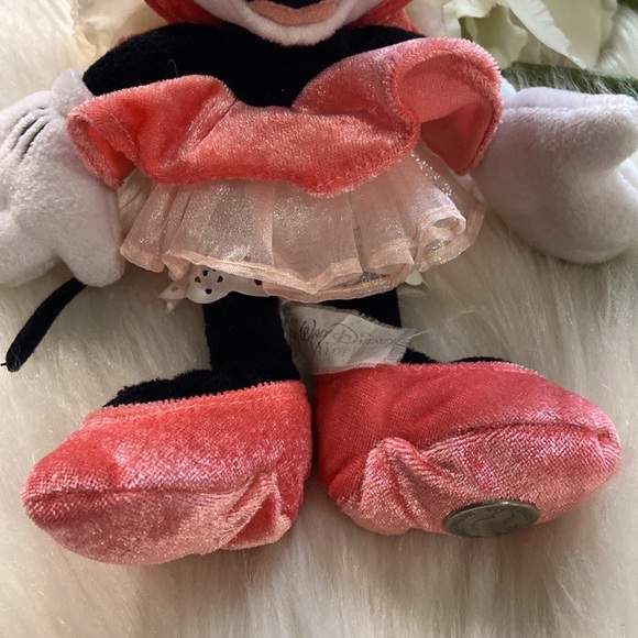 Disney 100 years of Magic Minnie Mouse Pink Hat and Dress Plush - Picture 6 of 17